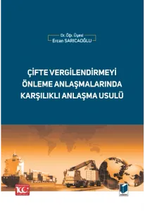 Çifte Vergilendirmeyi Önleme Anlaşmalarında Karşılıklı Anlaşma Usulü