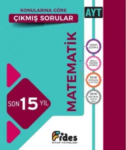 Fides Yayınları AYT Matematik Son 15 Yıl Konularına Göre Çıkmış Sorular