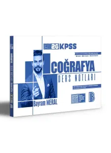 Benim Hocam KPSS Coğrafya Ders Notları 2026
