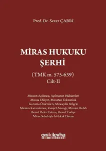 Miras Hukuku Şerhi