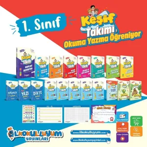 1.SINIF KEŞİF TAKIMI OKUMA YAZMA ÖĞRENİYOR EĞİTİM SETİ