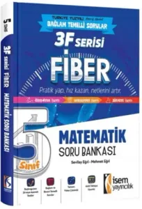 İsem Yayınları 5. Sınıf Matematik 3F Fiber Soru Bankası