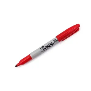 Sharpie Fine Permanent markör  -Kırmızı
