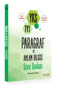 YKS - TYT Paragraf ve Anlam Bilgisi Soru Bankası