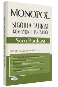 Sigorta Tahkim Komisyonu Hakemliği Sınavına Hazırlık Çözümlü Soru Bankası