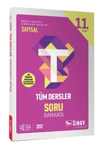Sınav Yayınları 11. Sınıf Tüm Dersler Sayısal Soru Bankası