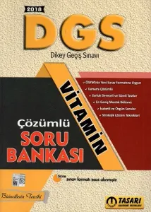 DGS Vitamin Çözümlü Soru Bankası Tasarı Yayınlar