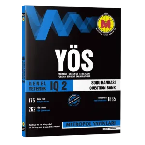 Metropol YÖS Genel Yetenek IQ Soru Bankası 2