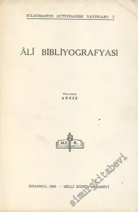 Ali Bibliyografyası -        1968