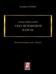 Hukuk Öğrencisinin Ceza Muhakemesi Kanunu