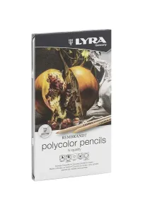 Lyra Rembrandt Polycolor Kuru Boya Kalemi Metal Kutu 12'li
