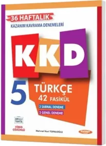 Kurmay ELT 5. Sınıf Türkçe KKD Haftalık Kazanım Kavrama Denemeleri
