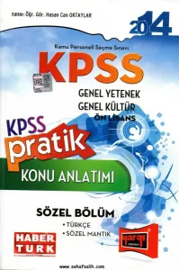 2014 KPSS Genel Yetenek Genel Kültür Konu Anlatımlı Sözel Bölüm Ön Lisans