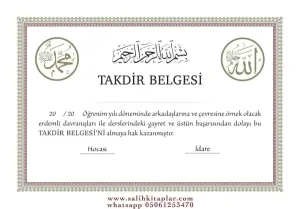 Takdir Belgesi