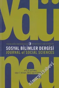 Yakın Doğu Üniversitesi Sosyal Bilimler Dergisi - 1  5    1 Nisan