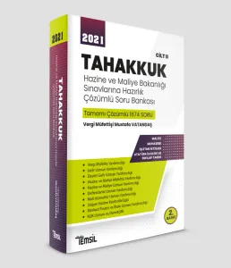 Tahakkuk Hazine ve Maliye Bakanlığı Sınavlarına Hazırlık CİLT II