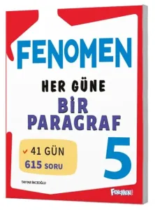 Fenomen Okul Yayınları 5. Sınıf Her Gün Bir Paragraf Fenomen Soru Bankası