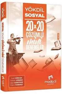 ​Modadil Yayınları YÖKDİL Sosyal Bilimler 20×20 Mini Denemeler