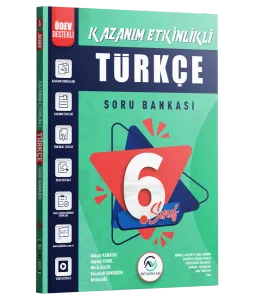 Av Yayınları 6. Sınıf Türkçe Kazanım Etkinlikli Soru Bankası