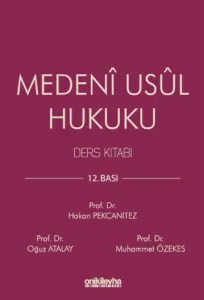Medeni Usul Hukuku Ders Kitabı