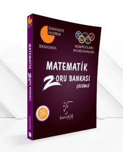 Karekök Yayınları Matematik Çözümlü Zoru Bankası
