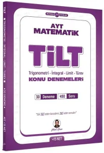 Mert Hoca Yayınları AYT TİLT Denemeleri Trigonometri İntegral Limit Türev 30'lu Deneme