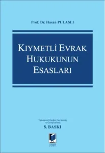 Kıymetli Evrak Hukukunun Esasları