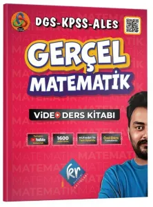 KR Akademi DGS KPSS ALES Gerçel Matematik Video Ders Kitabı