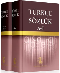 TDK Türkçe Sözlük - 2 Cilt Takım (Ciltli)