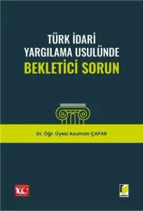 Türk İdari Yargılama Usulünde Bekletici Sorun