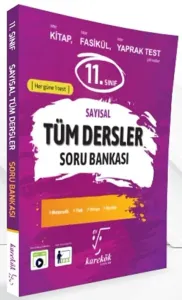 Karekök Yayınları 11. Sınıf Tüm Dersler Sayısal Soru Bankası
