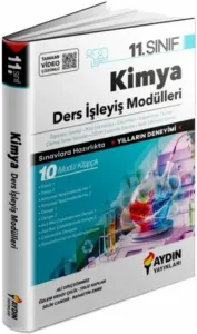Aydın Yayınları 11. Sınıf Kimya Konu Anlatım Ders İşleyiş Modülleri