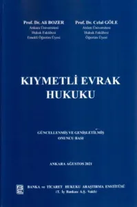 Kıymetli Evrak Hukuku