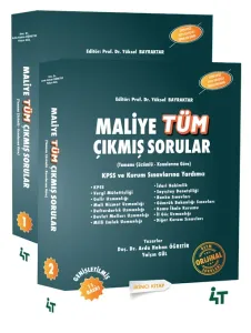 4T Yayınları 2026 KPSS A Grubu Maliye Tüm Çıkmış Sorular Çözümlü