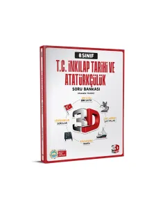 3D 8. Sınıf T.C. İnkılap Tarihi ve Atatürkçülük Soru Bankası