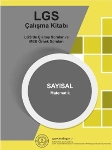 2027 MEB Örnek Soruları LGS Matematik Çalışma Kitabı 8.Sınıf RENKLİ Baskı A4 Boyut GÜNCEL BASKI