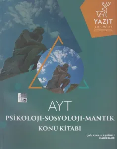 Yazıt Yayınları AYT Psikoloji Sosyoloji Mantık Konu Kitabı