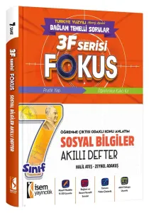 İSEM YAY. 7.SINIF FOKUS SOSYAL BİLGİLER AKILLI DEFTER