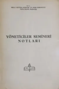 Yöneticiler Semineri Notları