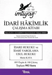 İMTİYAZ İdari Hakimlik İdare Hukuku ve İdari Yargılama Usul Hukuku Çalışma Kitabı