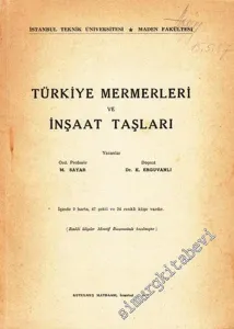 Türkiye Mermerleri ve İnşaat Taşları -        1955