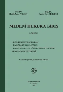 Medeni Hukuka Giriş