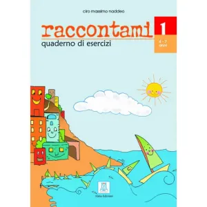 Raccontami 1 quaderno esercizi (Çocuklar için İtalyanca) 4-7 yaş