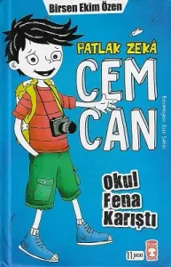Patlak Zeka Cemcan 1 - Okul Fena Karıştı - Ciltli Kitap