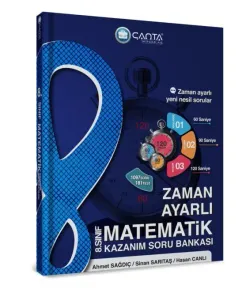 8.Sınıf Matematik Zaman Ayarlı Kazanım Soru Bankası