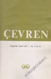 Çevren - Toplum, Bilim, Yazın ve Sanat Dergisi - Sayı: 13    5Yıl:   Mart