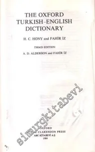 Türkçe - İngilizce Sözlük = The Oxford Turkish - English -