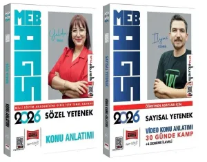 Yargı Yayınları 2026 MEB-AGS Sözel ve Sayısal Yetenek Konu 2'li Set