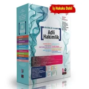 Hakimlik Kampı Adli Hakimlik (İş Hukuku Dahil) Konu Anlatımlı Modüler Set