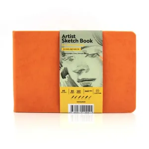 Tigertint Eskiz Defteri Sert Kapak 140gr. Yatay A5 80yp. Turuncu N:100142506